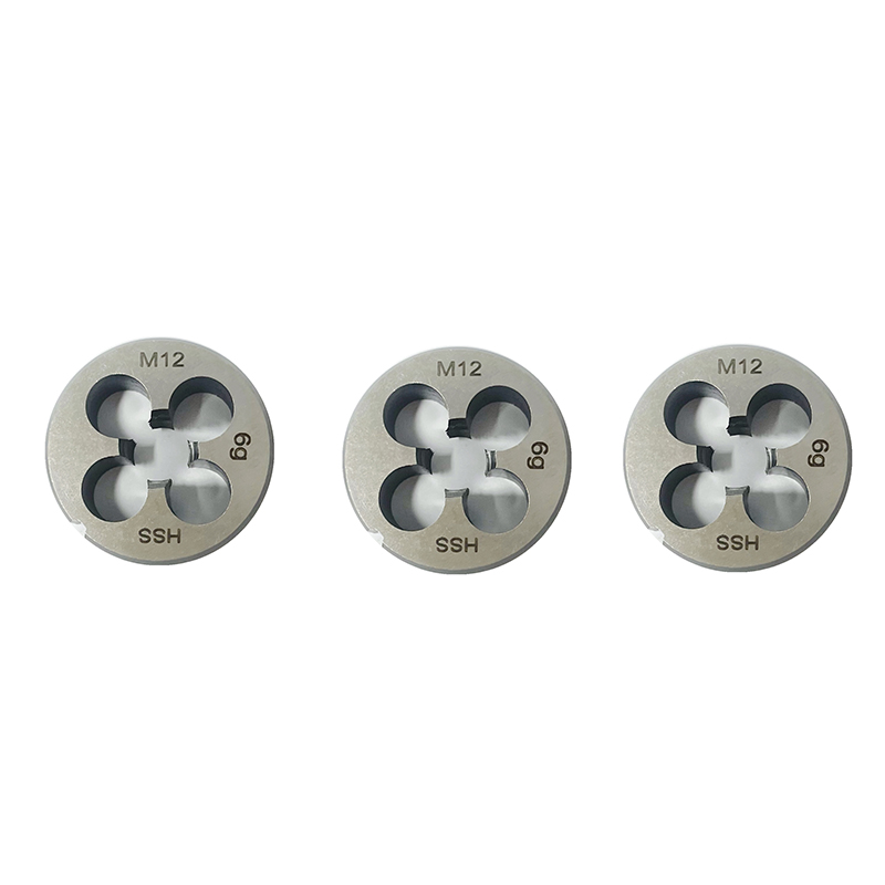 Round Threading Dies. Supplier reference photo: round threading dies. Sample markings are illustrative; FuRui specification confirmed by quotation.
